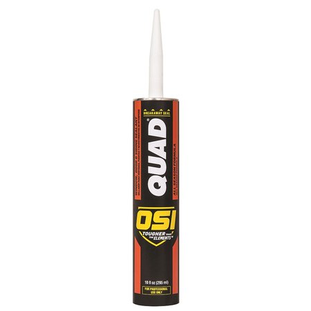 OSI Quad Beige Elastomeric Polymers Door	 Siding and Window Sealant 10 oz 1637230